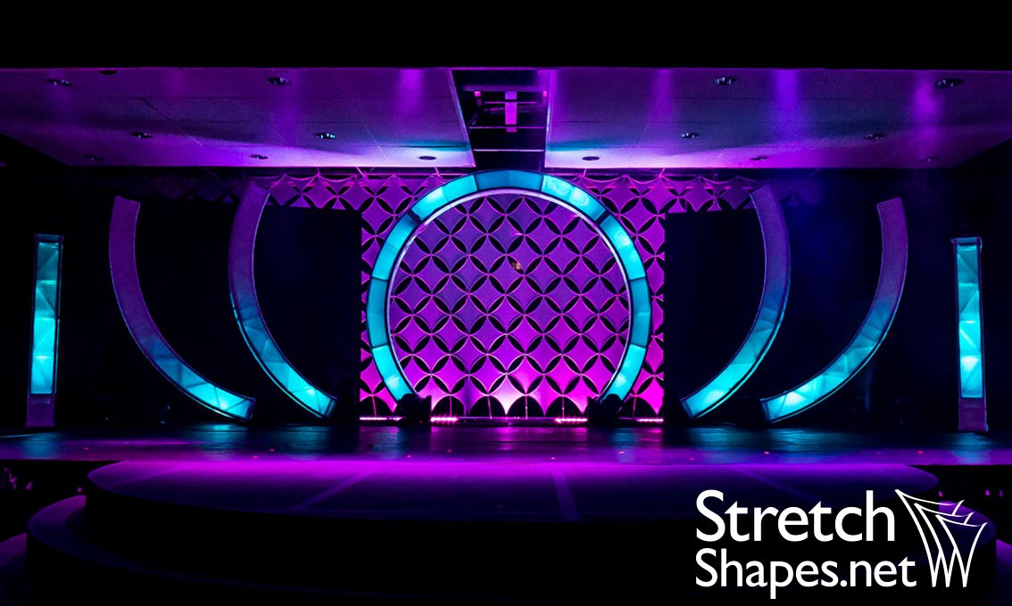 Stage Stretch Truss Wraps Circle Sleeve Stretch
