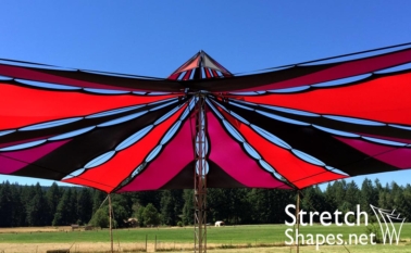 Stretch Fabric Shade Canopy