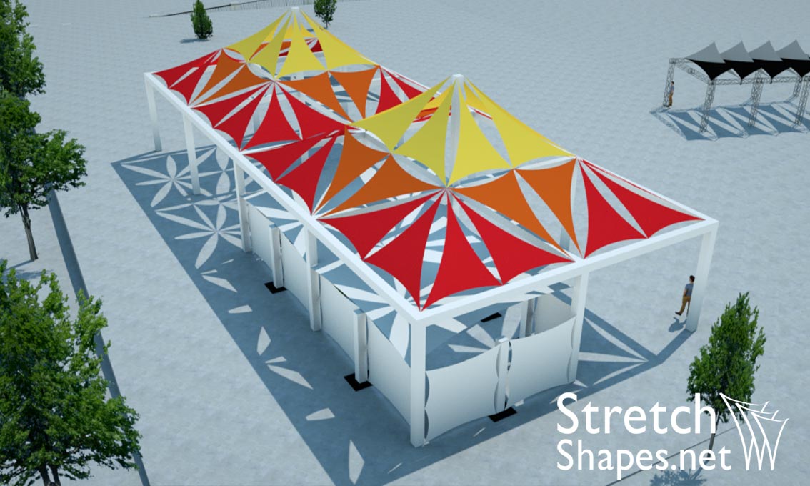 temporary architecture structures
