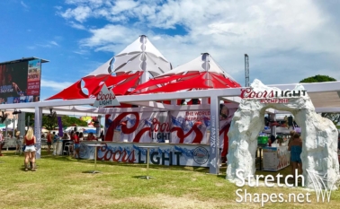 COORS LIGHT SHADE STRUCTURE